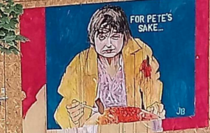 mural del desayuno de peter doherty